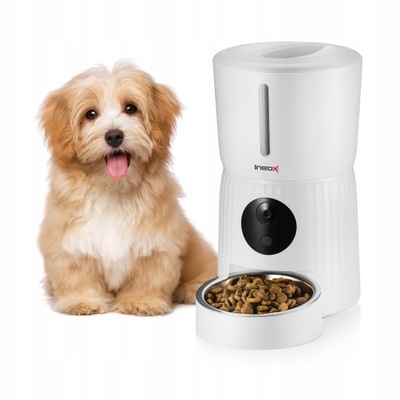 Automatyczny Karmnik Podajnik Karmy 4L Kamera Harmonogram Ineox APF-01W