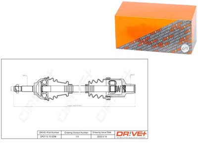 HALF-AXLE PROPULSION DACIA SANDERO 08- P DRIVE+  