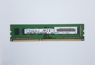 Pamięć DDR3 4GB Samsung 1600MHz Gwar.