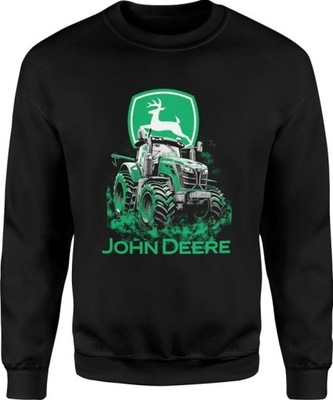 BLUZA MĘSKA JOHN DEERE TRAKTOR CIĄGNIK POLE ROLNIK - S