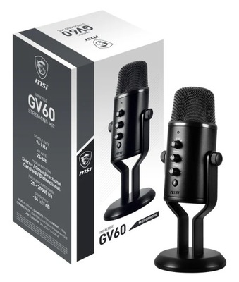 MSI IMMERSE GV60 STREAMING MIC mikrofon Czarny Mikrofon do konsoli do ...