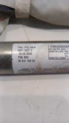 Подушка безопасности шторка безопасности c4 grand picasso левая 9654115280 !!!! фото №1