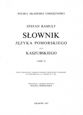 Słownik języka pomorskiego czyli kaszubskiego