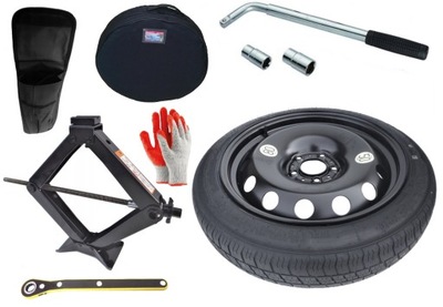 WHEEL SPACE-SAVING WHEEL R18 TESLA MODEL WITH + SET  