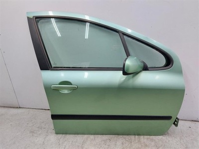 ДВЕРІ ПЕРЕДНЯ ПРАВЕ ПЕРЕД СКЛО PEUGEOT 307 I 5 ДВЕРІ LAK:KSMC 2001-2005