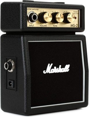 MARSHALL MS-2 WZMACNIACZ GITAROWY MINI PRZENOŚNY MICROAMP