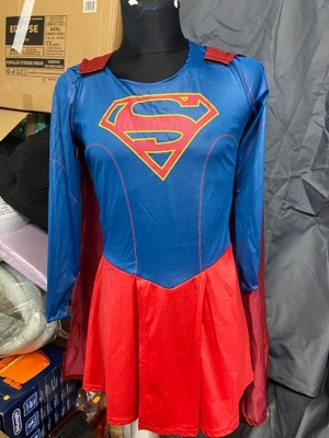 STRÓJ SUPERWOMAN SUPERGIRL BOHATERKA RUBIE'S medium