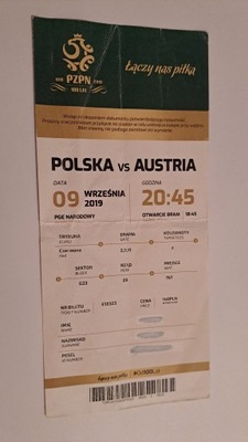 POLSKA - AUSTRIA 09-09-2019