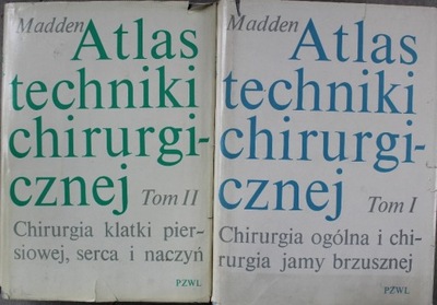 Atlas techniki chirurgicznej tom 1 i 2