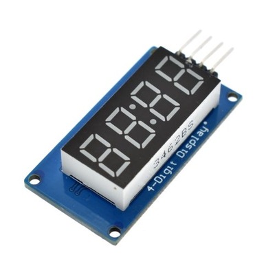 Moduł wyświetlacz LED 4-cyfry TM1637 Arduino