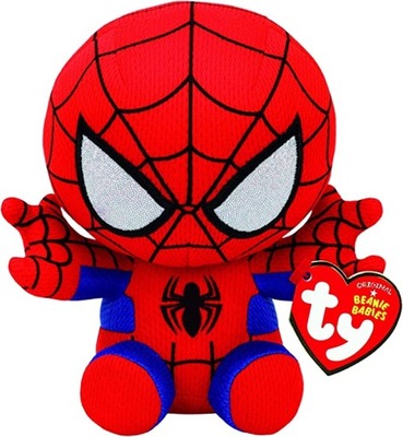 TY Spider-Man Reg Spiderman-Marvel-Beanie 15 cm