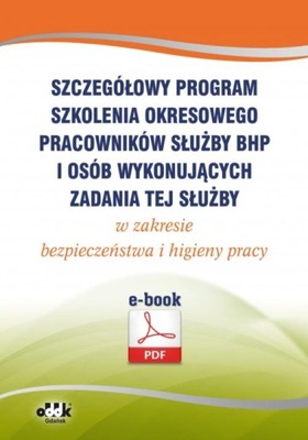 Szczegółowy program szkolenia okresowego pracownik