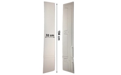 Mercedes actros mp4 спойлер закабінний лівий 9607900144 фото №1