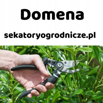 Domena Internetowa - sekatoryogrodnicze.pl