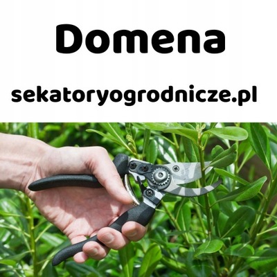 Domena Internetowa - sekatoryogrodnicze.pl