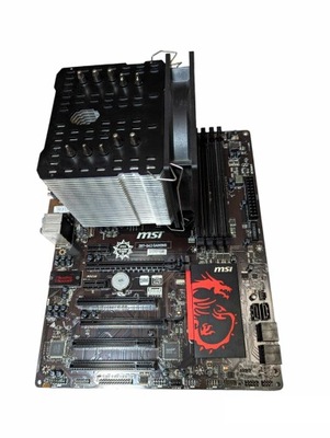 Płyta główna ATX MSI Z87-G43 GAMING + Intel(R) Core(TM) i5-4670K chłodzenie