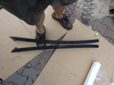 Молдинг дахова дах права citroen c3 ii ds3 фото №1