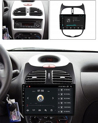 RADIO GPS ANDROID PEUGEOT 206/CC/SW 1998-2009 32GB  