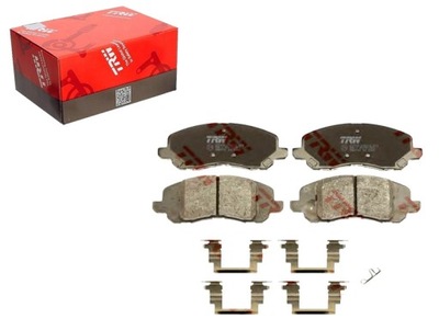 Trw gdb4141 набір гальмівних колодок гальмівних, гальма дискові фото №1