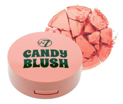 W7 CANDY BLUSH Blusher RÓŻ DO POLICZKÓW Galactic