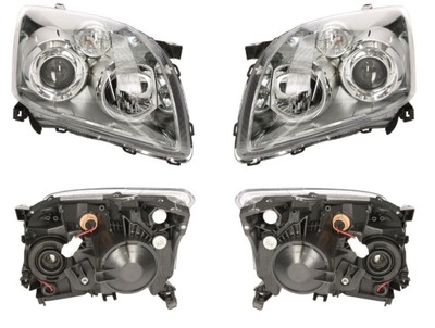 Фара лампа toyota avensis t25 06-08 l+p tyc фото №1