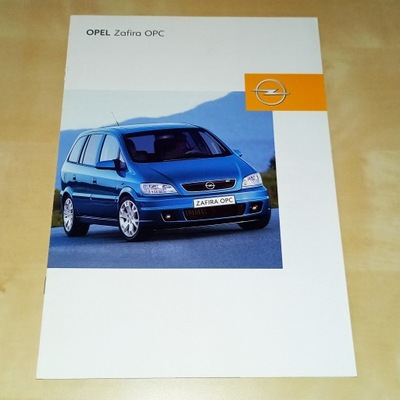 Opel Zafira OPC 2002 