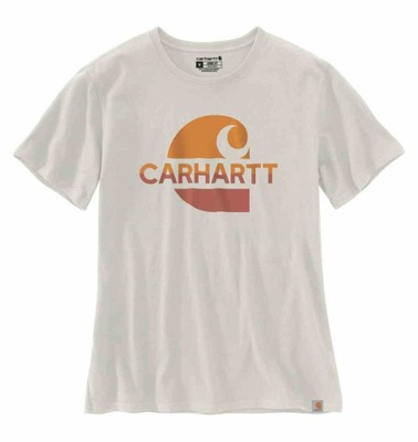 Koszulka Carhartt Heavyweight Fadded C Malt