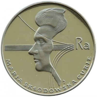 100 zł, Maria Skłodowska -Curie 1974