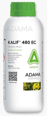 Kalif 480EC 0,25L CHWASTY RZEPAKU CHWASTNICA KOMOS