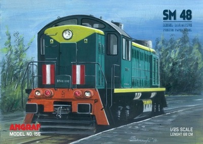 Lokomotywa SM48, Angraf Model 1/25