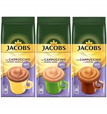 Jacobs Cappuccino Milka Choco zestaw 3x500g DE