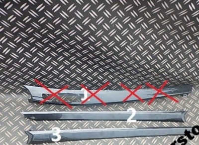 Mitsubishi lancer x молдинг декоративна фото №1