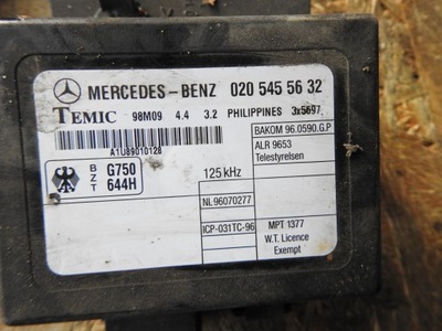 Mercedes модуль иммобилайзер 0205455632 фото №1