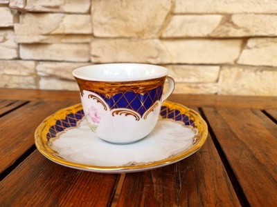 Filiżanka porcelanowa spodek ROYAL Collection FINE