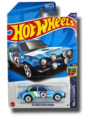 HOT WHEELS '70 FORD ESCORT RS1600 HCV30 DK