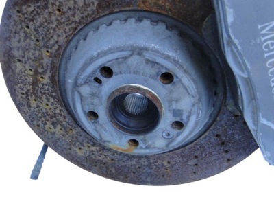 Mercedes s klasa 217 диск гальмівна передня фото №1