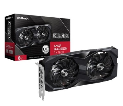 Karta graficzna ASRock Radeon RX 7600 Challenger OC 8GB GDDR6