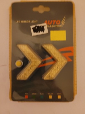 Lampa kierunkowskazu na lusterko kpl. 2 szt.