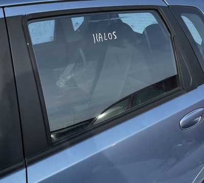 Chevrolet aveo i t200 kalos hb 03-06 скло двері задня ліва фото №1