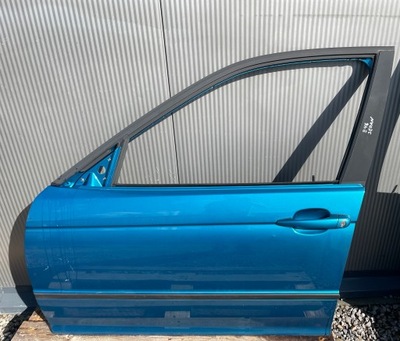 Дверь левый перед bmw e46 sedan фото №1