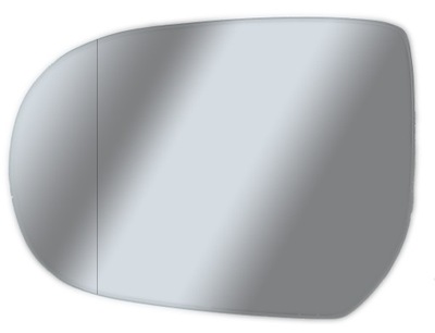 Вкладыш зеркало mazda mpv ii tribute i asf левая фото №1