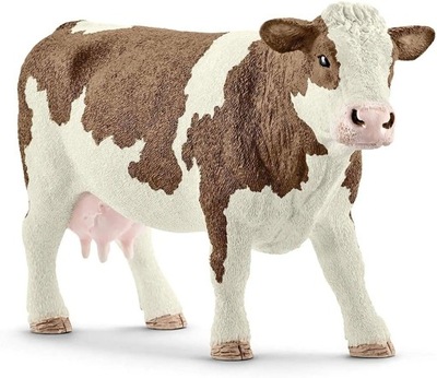 Schleich 13801 Krowa rasy fleckvieh ZWIERZĘTA FARMA