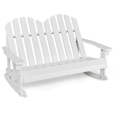 Krzesło ogrodowe drewno biały n