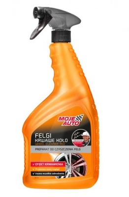 MOJE AUTO PREPARAT DO CZYSZCZENIA FELG KRWAWE KOŁO 650ML