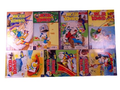 KACZOR DONALD zestaw 7 komiksów z 1999 r.