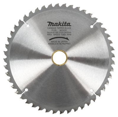 MAKITA A-81789 TARCZA HM DO DREWNA 210x30mm 48Z