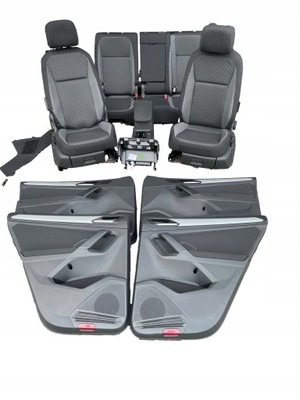 Vw tiguan ii сидіння сидіння обшивки тунель матеріал фото №1