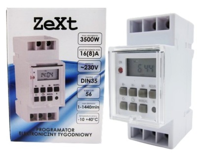 SCHELINGER Zeitschaltuhr A26-TSGE2 - 8 Programme, Sommer/Winterzeit Umschaltung