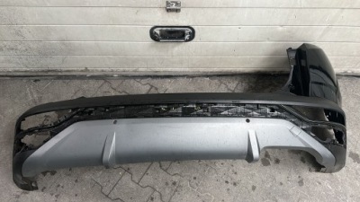 Hyundai tucson 2021- бампер задняя задний фото №1