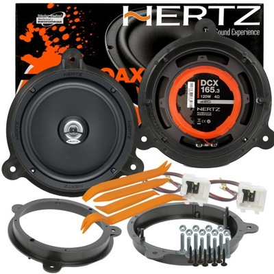 ZAM FACTORY-MADE ORIGINAL POWERFUL SPEAKERS HERTZ NISSAN X-TRAIL T30 T31 FRONT  